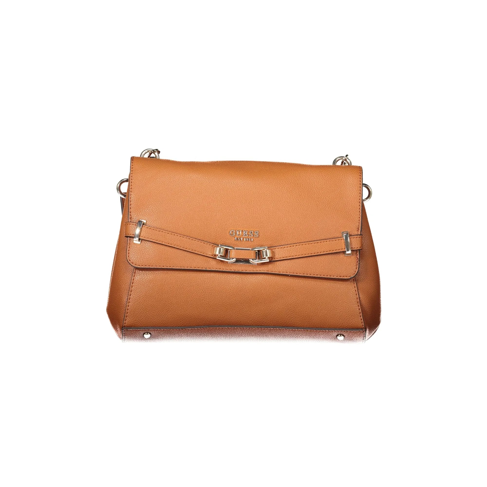 Guess Jeans Borsa a Tracolla Donna Marroni Chiusura con Zip Borse Marrone - foto prodotto